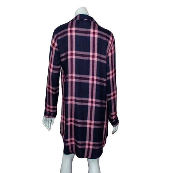 Rails Plaid Sleep Shirt Admiral Cranberry Melange Size XS - Picture 4 of 10